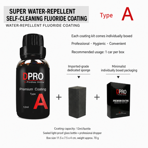 Revêtement céramique fluoré brillant anti-salissure hydrofuge haute dureté premium pour peinture automobile OEM ODM - Product Image 2