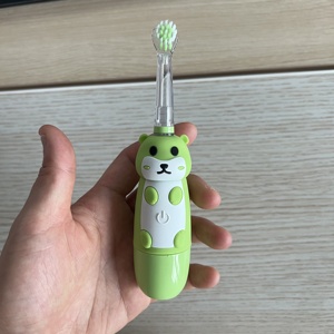 <span class=keywords><strong>Cepillo</strong></span> de Dientes Eléctrico Automático <span class=keywords><strong>Oral</strong></span> <span class=keywords><strong>B</strong></span> Care para Niños, Funciona con Pilas, <span class=keywords><strong>Cepillo</strong></span> de Dientes Sónico para Niños, Blanqueador, con Cerdas Suaves para Bebés - Product Image 4