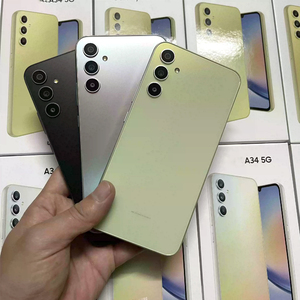 Smartphone A34 5G Version Globale UE Double SIM Original 128 Go Android Débloqué Téléphone Mobile Vente en Gros Haute Qualité <span class=keywords><strong>A33</strong></span> A24 - Product Image 4
