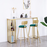 Table de bar moderne en bois massif, hauteur réglable, avec protection de bord de fenêtre du sol au plafond pour balcon, appartement, hôtel, salle de bain