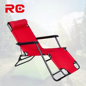 다기능 야외 비치 사용 접는 태양 라운지 의자 침대