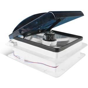 <span class=keywords><strong>Accessoires</strong></span> pour caravanes TYTXRV, ventilateur de toit pour caravane 14'' DC12V 420mm avec télécommande et capteur de pluie, trappe de toit pour caravane, couvercle anti-fumée - Product Image 1