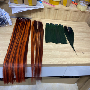 วิกผมตรงกระดูกสำหรับผู้หญิงผิวดำ,วิกผมดิบเวียดนามสี - Product Image 5