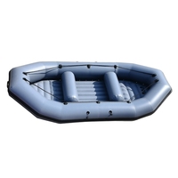 Bouées flottantes en caoutchouc PVC/HYPALON/ORCA, bateau de pêche gonflable auto-gonflant, bateau de rafting auto-vidant