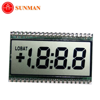 Module LCD, panneau numérique, compteur à 3,5 chiffres, entrée analogique réfléchissante positive, 8-9V, 12,7 mm, SMS3503C