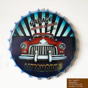 Letrero de Hierro Decorativo de Pared con Diseño Personalizado de Tapa de Botella de Cerveza Retro, para Bar, Cafetería, <span class=keywords><strong>Restaurante</strong></span>, Hogar - Product Image 6