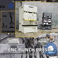 Presse à poinçonner CNC à cadre en C de 150, 160 et 200 tonnes, à manivelle simple, excentrique, mécanique, avec moteur, pompe, roulement et moteur Bustow CN2-160