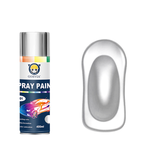 Pintura en <span class=keywords><strong>aerosol</strong></span> de pintura metálica cromada de secado rápido de 400ml para pared - Product Image 2