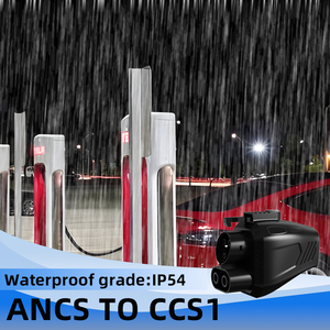Nuevo Adaptador de <span class=keywords><strong>Supercargador</strong></span> <span class=keywords><strong>Tesla</strong></span> de Alta <span class=keywords><strong>Potencia</strong></span>, Adaptador NACS a CCS1 para Vehículos Eléctricos, 500A, 250kW, 1000V, Carga Rápida de CC, Viptoo DD005 - Product Image 4