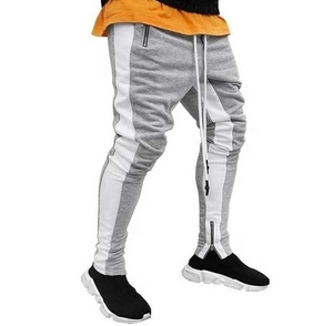 Pantalones Jogger Apilados de Verano para Hombre, Cintura Media, Clásicos Acampanados, Vaqueros Fruncidos, Casuales, 100% Algodón, Leggings Cortavientos con Bolsillos - Product Image 3