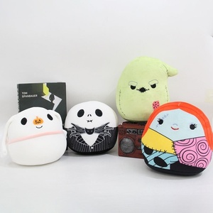 Divertente e Creativo Peluche Super Morbido di <span class=keywords><strong>Jack</strong></span> <span class=keywords><strong>Skellington</strong></span> per Halloween, Lisa la Zucca, Cane Bianco, Giocattolo Natalizio ODM, Orsacchiotto Antistress - Product Image 3