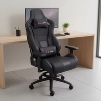 Chaise de jeu ergonomique inclinable de haute qualité, design moderne, en cuir synthétique, chaise de bureau pour ordinateur, pour les joueurs
