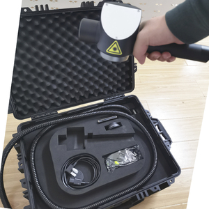 Máquina de limpieza láser de pulso de 200W Máquina de limpieza de ladrillos láser rápido para pintura y óxido en limpiador de óxido láser de madera y metal - Product Image 1