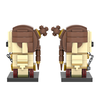 Set de Bloques de Construcción del Personaje Leia de la Guerra de las Galaxias, Kits de Bricolaje, Ladrillos MOC, Juguetes para Niños, Regalo, MOC2389
