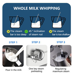 Cafetera Eléctrica de Diseño Nuevo 2021 para Uso Doméstico, Cafetera Espresso de 15 Bares, Cafeteras <span class=keywords><strong>Keurig</strong></span> con Certificado CE - Product Image 2