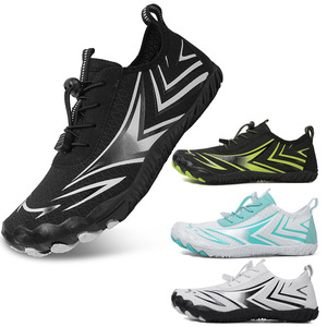 Chaussures d'eau avec empeigne en mesh, semelle en caoutchouc, séchage rapide, unisexes, pour la plage, la randonnée, le trekking, l'escalade, le surf - Product Image 1