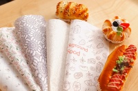 Papiers alimentaires personnalisés résistants à la graisse, papier ciré pour emballer le beurre, les sandwichs, les hamburgers, les pâtisseries, les emballages de boulangerie