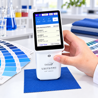 Colorimètre portable Linshang LS173 avec Bluetooth, ouverture de 8 mm, lecteur de couleur numérique pour l'inspection de la peinture, du plastique et du textile