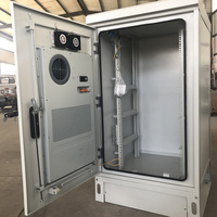 Armoire de charge pour équipement de télécommunications extérieur W-TEL IP65 30U, coffret rack 19 pouces