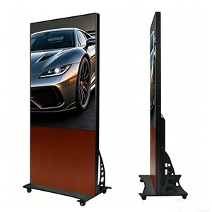 Afficheur publicitaire commercial intelligent LED P1.25, ultra HD, sur pied, pour affichage numérique - Product Image 1