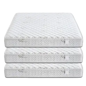 Full Size Queen Mattress Orthopedic Spring Material Compressed And Rolled Up For Hotel Use Vacuum Compressible 160*200*20cm