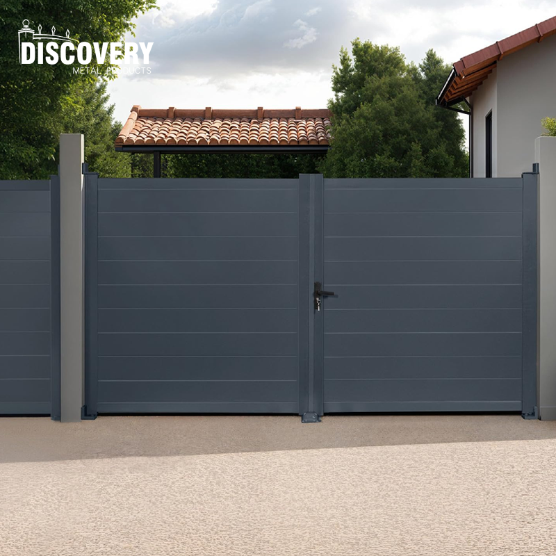 Latest Design Metal Door Gates Automated
