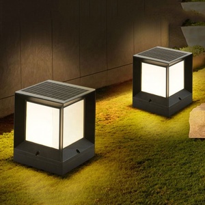 IP65 Waterproof <strong>Solar</strong> <strong>Post</strong> Fence <strong>Lamp</strong> Outdoor Main Gate <strong>Solar</strong> Pillar Light 5W 7W 10W <strong>Solar</strong> Powered Garden Lights - Product Image 3