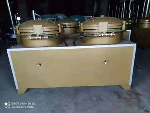 Machine de filtrage automatique d'huile de tournesol d'arachide de cacao de pression d'air de deux seaux HJ-OF95 - Product Image 4