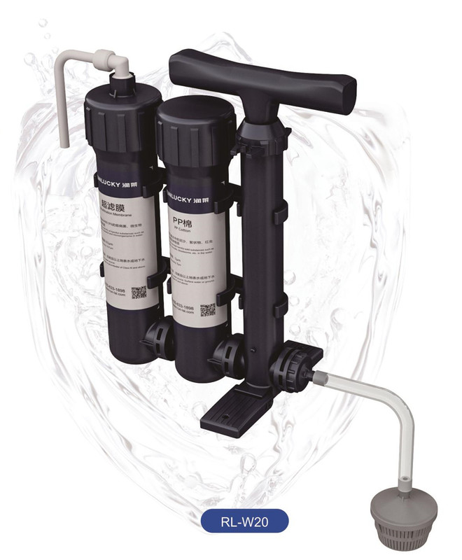 Outdoor Water Purifier Portable Hand Pressure