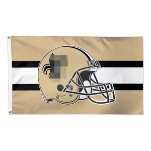 <span class=keywords><strong>Drapeau</strong></span> des Saints de la Nouvelle-Orléans 3x5 pieds (90x150 cm) – Bannière unilatérale pour fans – Who Dat Nation NOLA Who Dat - Product Image 5