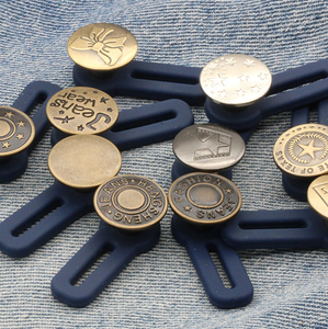 Amazon Bán Chạy Nút Mở Rộng Quần Có Thể Điều Chỉnh Thiết Kế Mới Nút Mở Rộng Thắt Lưng Có Thể Thu Gọn Bằng Đồng Cổ Điển Nút Quần Jean Tự Làm - Product Image 2