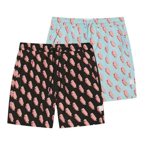 Maillots de bain recyclés OEM shorts pour hommes shorts de bain imprimés par sublimation pour maillots de bain pour hommes