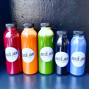 Nhà Máy Bán Nước Trái Cây 8 Oz Nhựa PET Sữa Dùng Một Lần Số Lượng Lớn Nước Giải Khát Chai Nước Trái Cây Với Mũ - Product Image 2