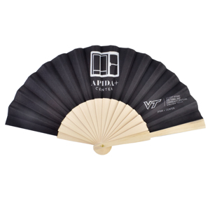 Éventail en bois peint écologique, cadeau d'affaires, décoration d'intérieur, style espagnol - Product Image 5