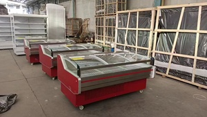 مبرد عرض تجاري للمتاجر السوبر ماركت للطعام وللحوم اللذيذة وطعام زجاجي نوع تبريد - Product Image 5