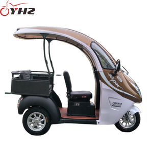 뜨거운 판매 오픈 바디 전기 골프 카트 3 륜 오토바이 스쿠터 60V 800W 1000W 성인용 - Product Image 2