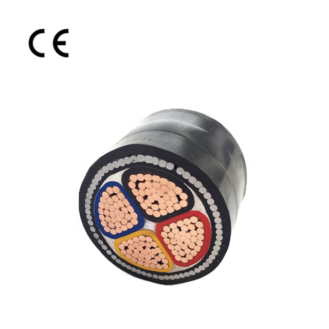Factory Price Copper 10mm 16mm 25mm 35mm 50mm 70mm 95mm 120mm 150mm 185mm 240mm 300mm XLPE 4 Core Armoured Power Cable