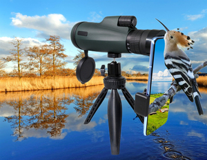 Monoculaire SECOZOOM RZMT3 étanche haute puissance 10-30X50 avec zoom, prisme Bak4, lentille FMC, adaptateur pour trépied, léger (358g), pour l'observation des oiseaux - Product Image 5