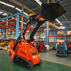 Kompakter V1000 Frontlader Mini-Kompakt lader mit 25 PS Dieselmotor CE EPA-zertifiziert für enge Räume mit vollständigen Anbaugeräten - Product Image 2