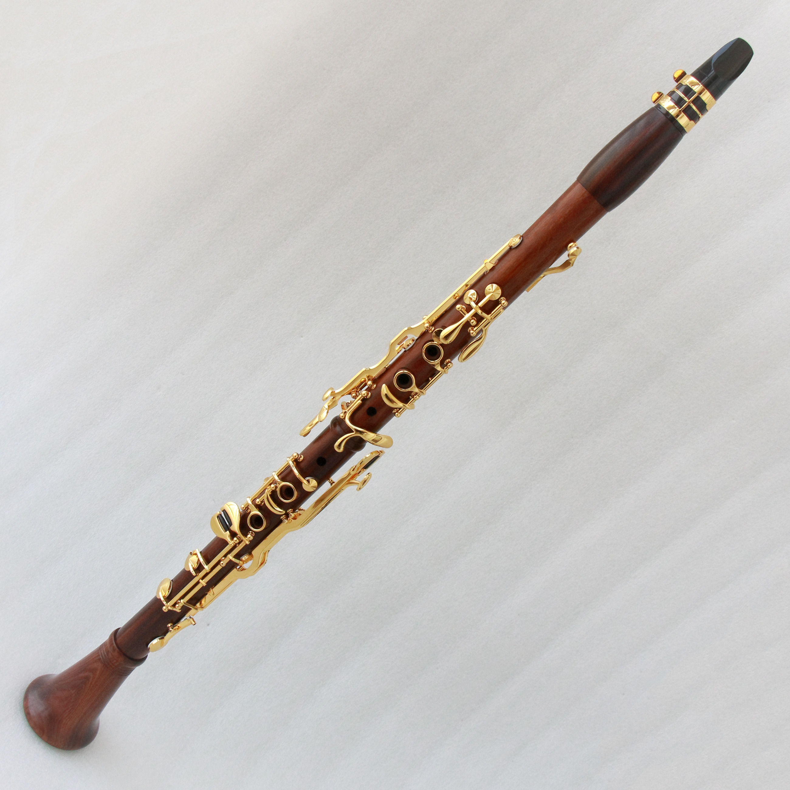 Focustyle G Clarinet - Professional Rosewood, Gold Plated