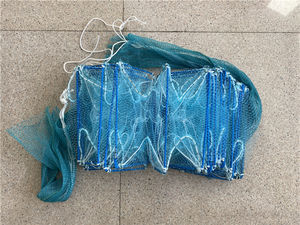 Cadre <span class=keywords><strong>de</strong></span> piège <span class=keywords><strong>de</strong></span> <span class=keywords><strong>filet</strong></span> <span class=keywords><strong>de</strong></span> <span class=keywords><strong>pêche</strong></span> Offre Spéciale 20*34CM avec 26 filets en nylon et PE pour la <span class=keywords><strong>pêche</strong></span> au crabe et <span class=keywords><strong>à</strong></span> l'anguille - Product Image 2