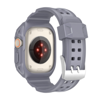 Das neu eingeführte Sport-Eispanzer-Matt armband gehäuse integrierte Smart-Armband-Zubehör für die Apple Watch Ultra 49mm