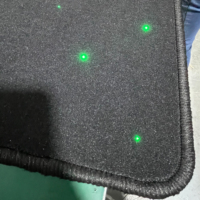 Éclairage de tapis en fibre optique avec matériau PMMA, source lumineuse LED, indice de protection IP20, dimmable, blanc chaud doux 2700K, Ra50