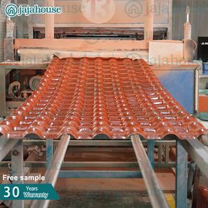 Hojas de tejado de PVC Roma ignífugas <span class=keywords><strong>B1</strong></span> españolas sintéticas tejas de plástico de PVC de resina ASA - Product Image 1