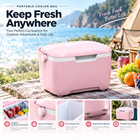 Glacière portable isotherme pour aliments et boissons avec poignée de transport pour le camping, les pique-niques et les voyages - Fabricant OEM