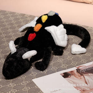 Logo personalizzato Sky Flying <span class=keywords><strong>Dragon</strong></span> peluche giocattoli blu rosa bianco arcobaleno piccole bambole di animali imbottite dinosauro comfort cuscino regalo - Product Image 3