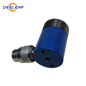 Vérin <span class=keywords><strong>hydraulique</strong></span> creux à <span class=keywords><strong>simple</strong></span> <span class=keywords><strong>effet</strong></span> 10 tonnes, course 25 mm, 700 bars, cric de levage portable pour l'entretien de machines, le pressage et le levage - Product Image 1