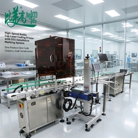 Machine de marquage laser entièrement automatique pour bouchons de bouteilles, système de codage DataMatrix GS1, un article un code, traçabilité Chestny Znak