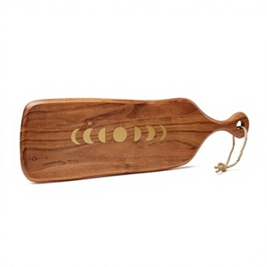 อุปกรณ์ครัว ที่รองหั่นอาหารไม้รูปสี่เหลี่ยมผืนผ้า ใช้ซ้ำได้ ทำความสะอาดง่าย ปลอดภัยสำหรับเครื่องล้างจาน ทนทาน ปลอดสารพิษ - Product Image 4