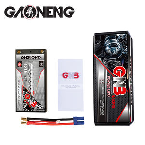 GNB GAONENG LCG Thin Super Shorty HV 4000MAH 2S 7.6V 120C 5mm Bullet See Through Hard Case RC LiPo Battery - Product Image 6